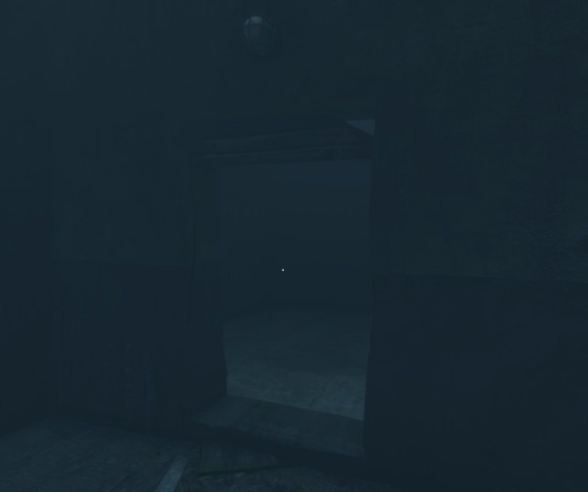 Underwater Bunker submerged doorway